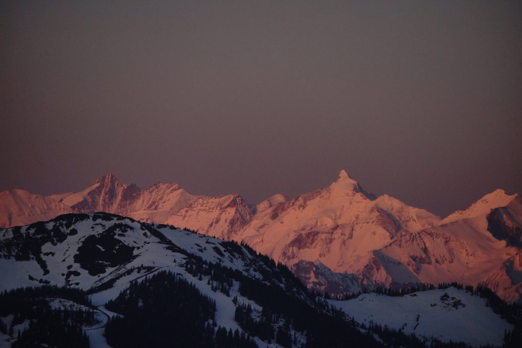 Wießbachhorn angeleuchtet